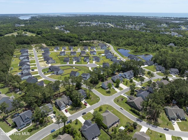 429 Canvasback Ln, Sneads Ferry, NC 28460 - view of property location with a nearby body of water and nearby suburban area