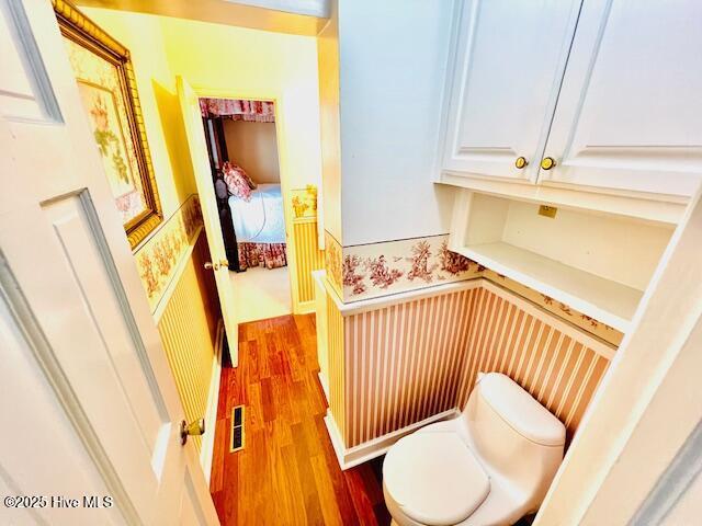 45 Hb Lewis Rd, Clinton, NC 28328 - bathroom featuring wood finished floors and toilet