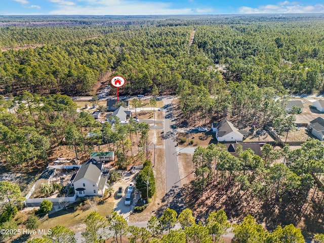 1191 Pierce Rd, Southport, NC 28461 - bird's eye view with a forest view
