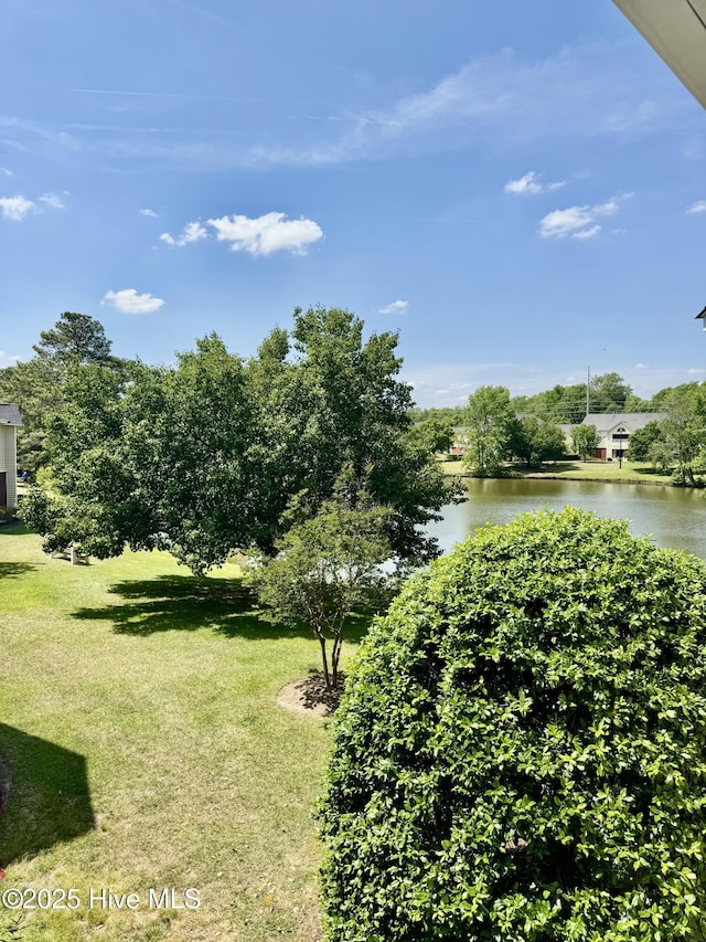 607 Spring Forest Rd Unit G, Greenville, NC 27834 - view of yard featuring a water view