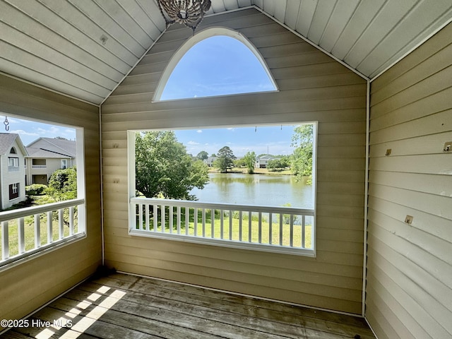 607 Spring Forest Rd Unit G, Greenville, NC 27834 - balcony featuring a water view