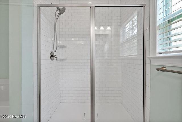 full bath with a stall shower