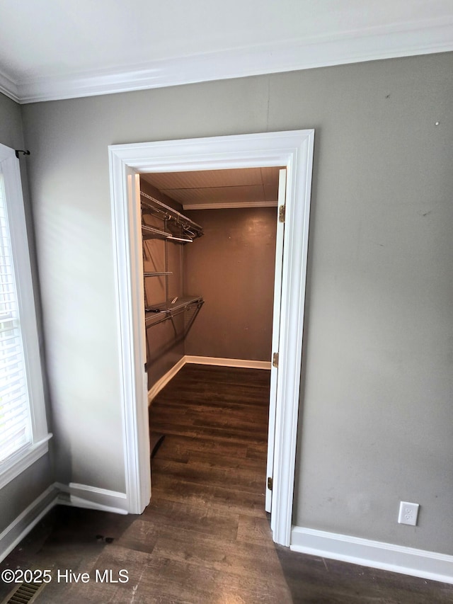 1120 Princeton Kenly Rd, Kenly, NC 27542 - spacious closet featuring wood finished floors