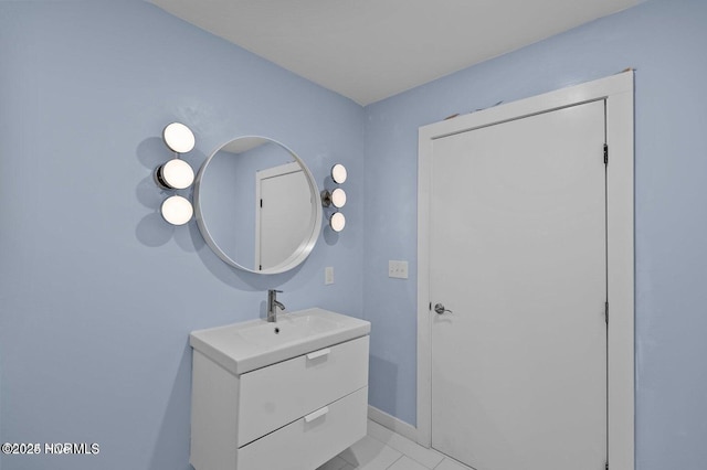 1718 Highland Dr, Washington, NC 27889 - bathroom with baseboards and vanity