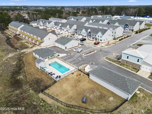 326 Starfish Ln, Sneads Ferry, NC 28460 - aerial view with a residential view
