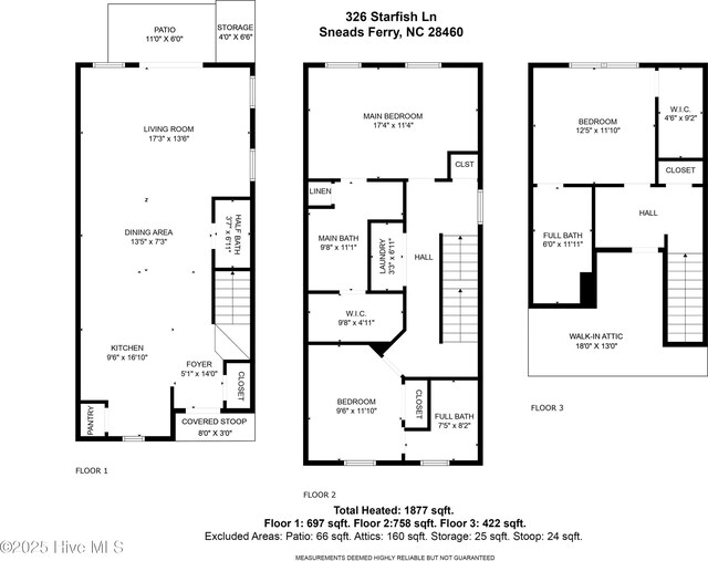 326 Starfish Ln, Sneads Ferry, NC 28460 - view of layout