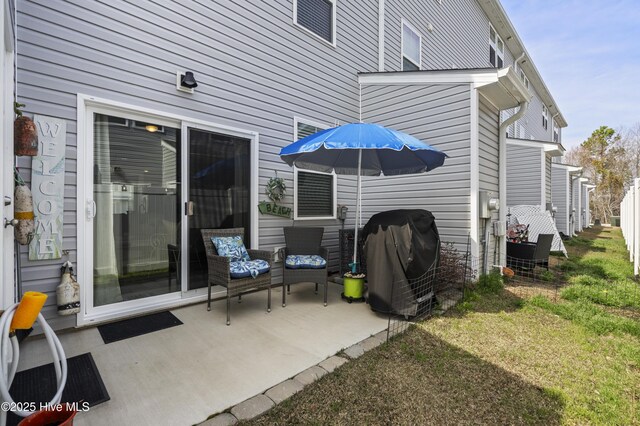 326 Starfish Ln, Sneads Ferry, NC 28460 - view of patio / terrace featuring area for grilling