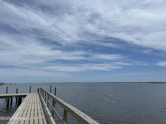 515 Blue Heron Dr, Newport, NC 28570 - dock area with a water view