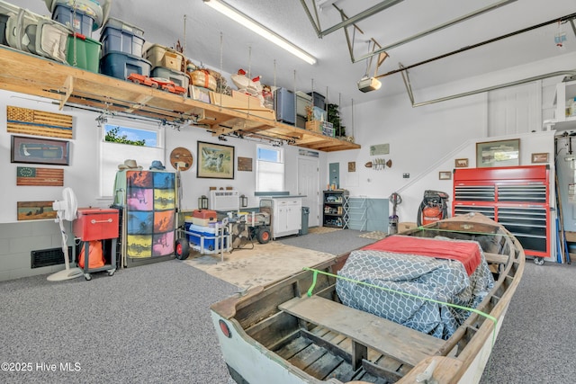 515 Blue Heron Dr, Newport, NC 28570 - garage with a garage door opener