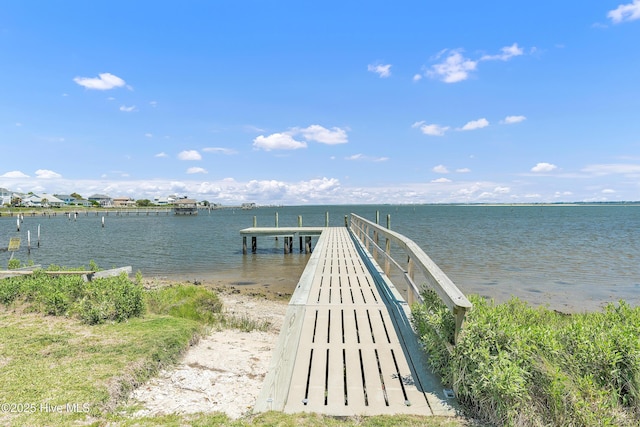 515 Blue Heron Dr, Newport, NC 28570 - dock area featuring a water view