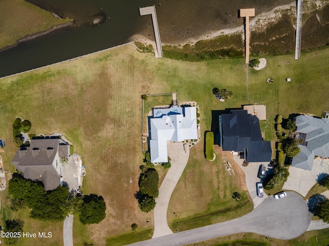 515 Blue Heron Dr, Newport, NC 28570 - aerial view of property and surrounding area