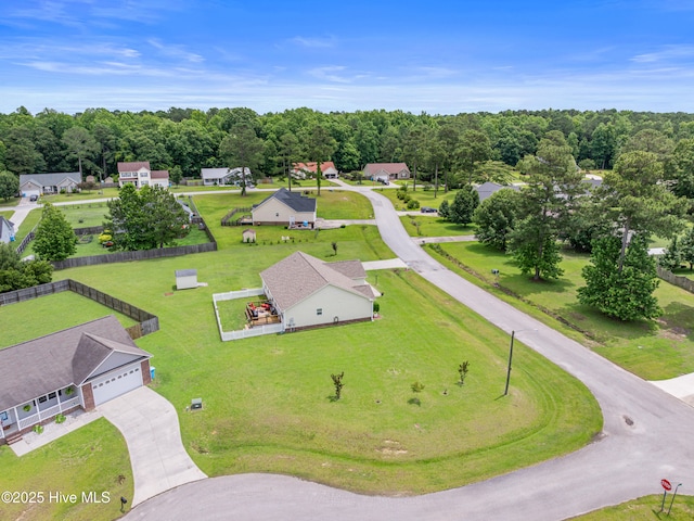 102 Flat Rock Ln, Richlands, NC 28574 - aerial perspective of suburban area