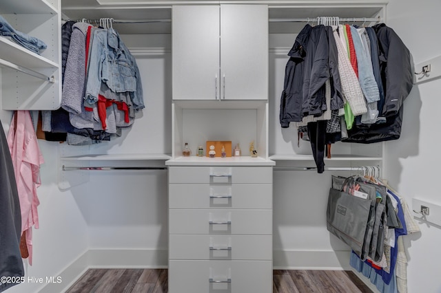 374 Yucca Ln, Wilmington, NC 28412 - walk in closet featuring wood finished floors