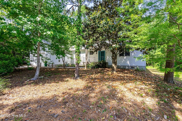 103 Arborvitae Ct, Pine Knoll Shores, NC 28512 - view of yard