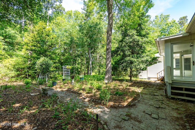 103 Arborvitae Ct, Pine Knoll Shores, NC 28512 - view of yard featuring entry steps