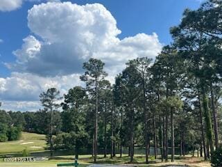 view of property's community with golf course view