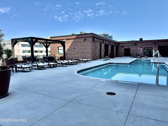 community pool featuring a patio