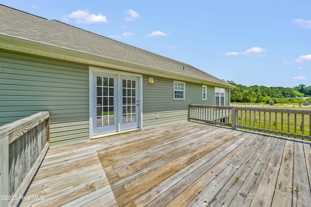 1406 Silverbrook Rd, Oriental, NC 28571 - view of deck