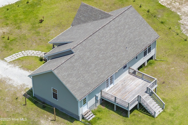 1406 Silverbrook Rd, Oriental, NC 28571 - view from above of property
