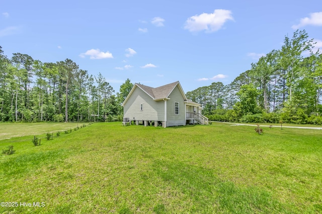 1406 Silverbrook Rd, Oriental, NC 28571 - view of property exterior featuring a lawn