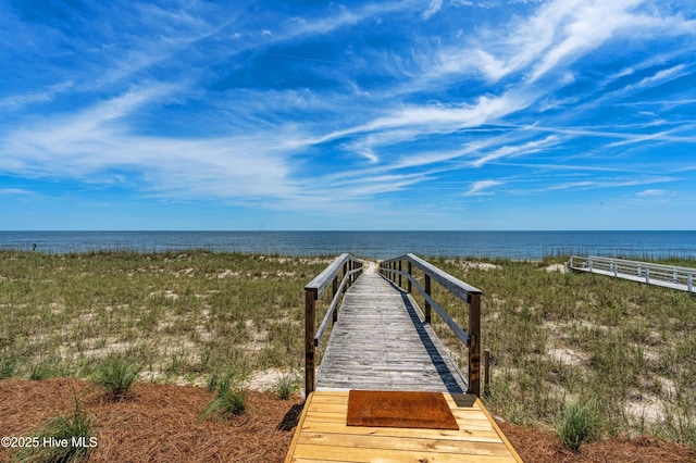 826 Fort Fisher Blvd N, Kure Beach, NC 28449 - view of community featuring a water view