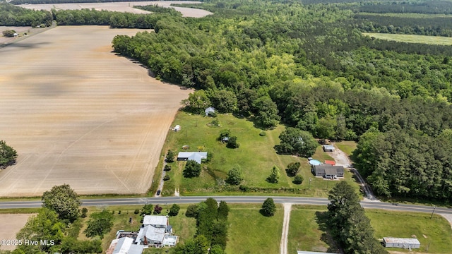 1770 Old Washington Rd, Vanceboro, NC 28586 - aerial overview of property's location with a forest