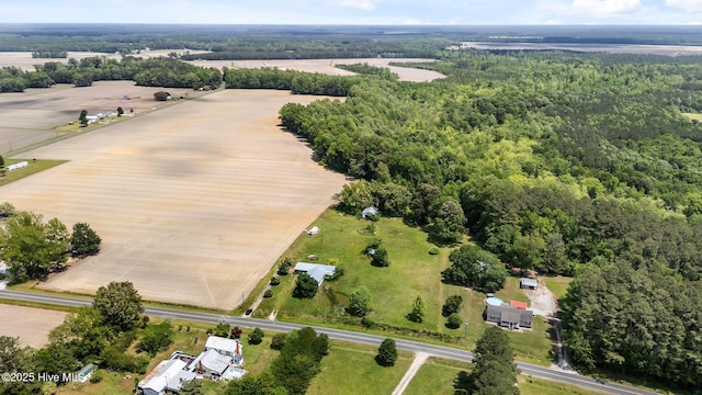 1770 Old Washington Rd, Vanceboro, NC 28586 - aerial view of a heavily wooded area