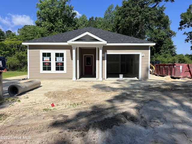 408 Hadnot Ave, Maysville, NC 28555 - view of front of house with roof with shingles