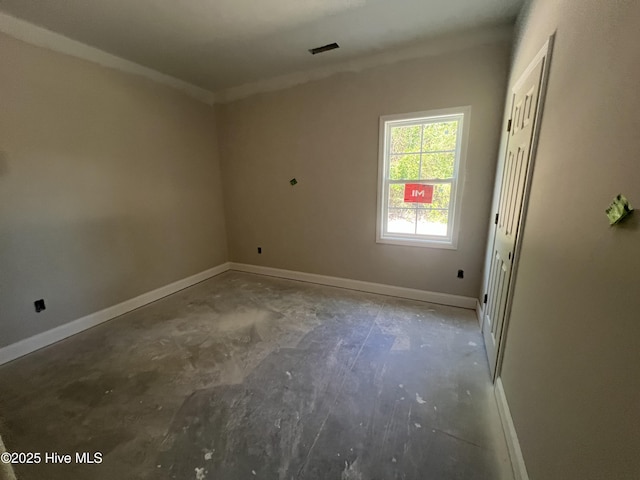 408 Hadnot Ave, Maysville, NC 28555 - spare room with baseboards