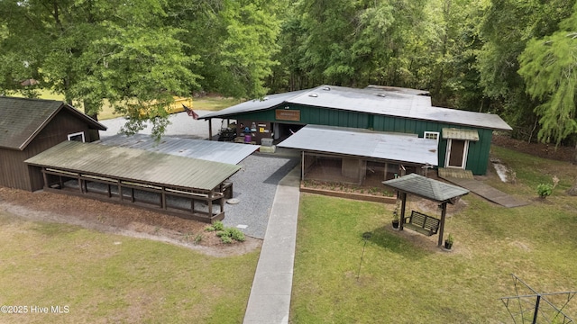 view of subject property