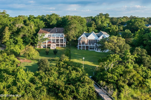 1835 Middle Sound Loop Rd, Wilmington, NC 28411 - view of subject property featuring a forest