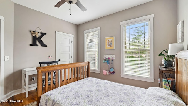 216 National Dr, Pinehurst, NC 28374 - bedroom featuring wood finished floors and baseboards
