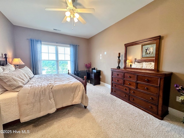 6832 Main St Unit 317, Wilmington, NC 28405 - bedroom with carpet and a ceiling fan