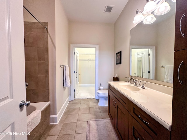6832 Main St Unit 317, Wilmington, NC 28405 - full bath featuring vanity and tile patterned floors