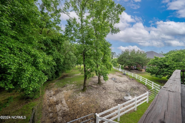 390 Whitebridge Rd, Hampstead, NC 28443 - view of yard featuring fence