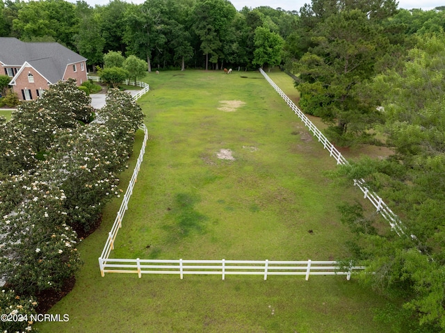 390 Whitebridge Rd, Hampstead, NC 28443 - bird's eye view with a forest view