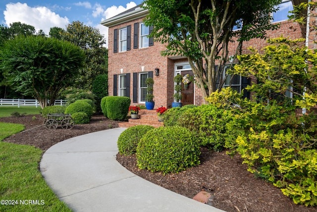 390 Whitebridge Rd, Hampstead, NC 28443 - exterior space featuring fence and brick siding