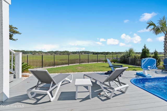 1063 Tide Ridge Dr, Supply, NC 28462 - view of wooden terrace