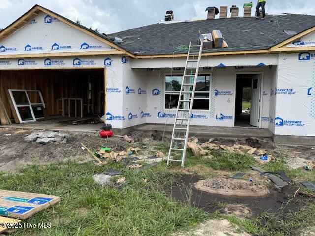 3041 Condor Ct, Deep Run, NC 28525 - view of front of home with roof with shingles and a garage