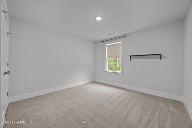 104 Two Sisters Ter, Sneads Ferry, NC 28460 - spare room featuring baseboards and carpet