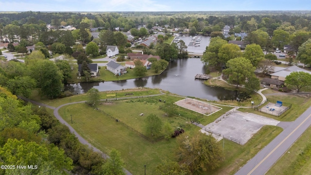 2 Harbour Walk, New Bern, NC 28562 - aerial overview of property's location featuring a nearby body of water and nearby suburban area