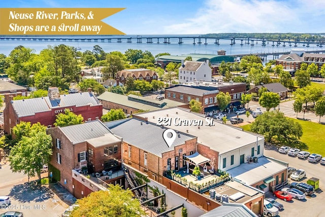 221 Craven St, New Bern, NC 28560 - aerial view of a notable bridge