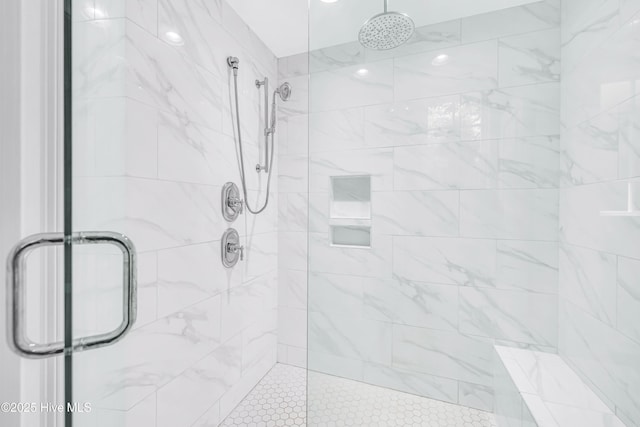 full bath featuring a stall shower