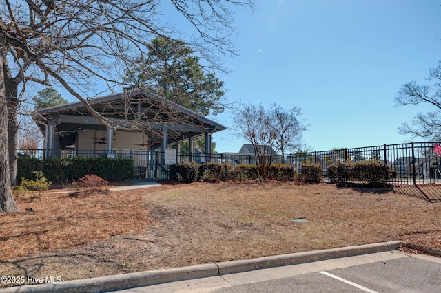 519 W Craftsman Way, Hampstead, NC 28443 - view of fenced yard