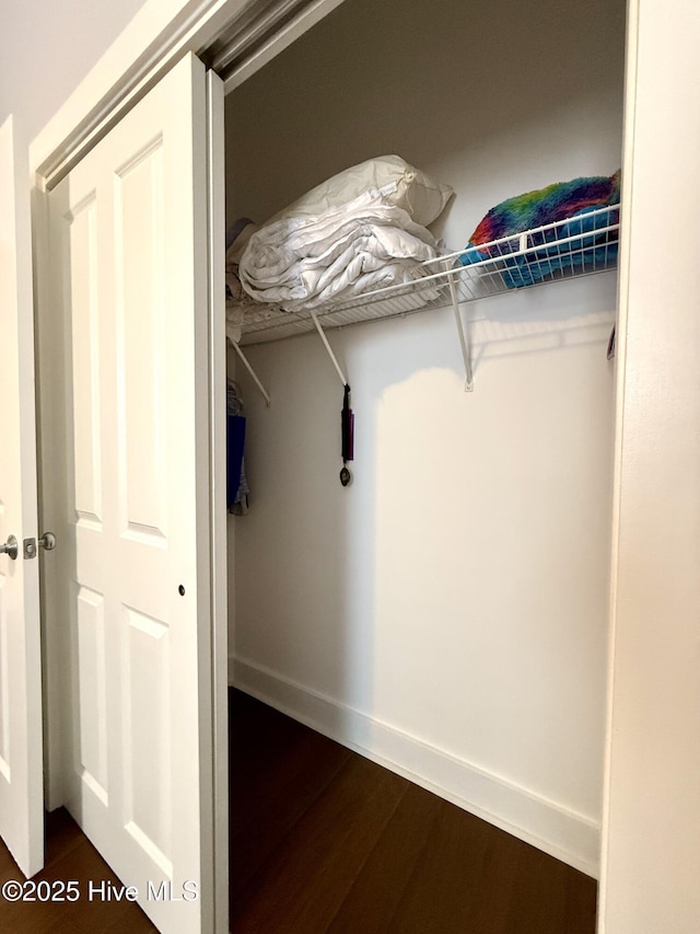 view of closet