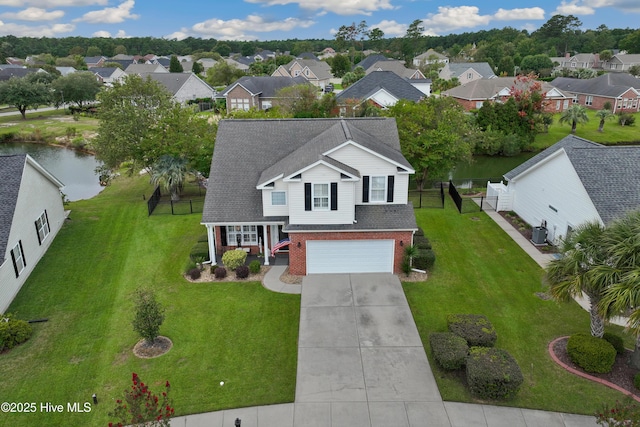 417 Pennington Loop, Myrtle Beach, SC 29588 - aerial perspective of suburban area with a large body of water
