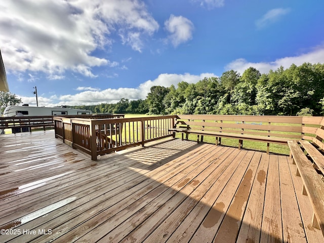 101 Pete Bunch Ln, Hobbsville, NC 27946 - view of deck