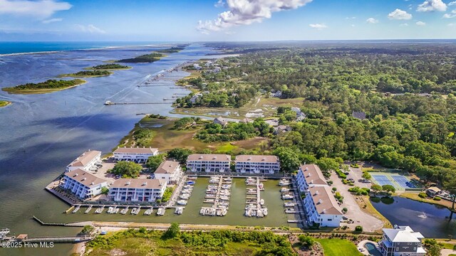 5415 Marina Club Dr, Wilmington, NC 28409 - aerial view of a nearby body of water
