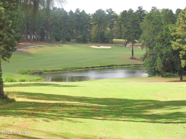 1 Eliot Ct, Jackson Springs, NC 27281 - view of property's community featuring a water view, golf course view, and a lawn