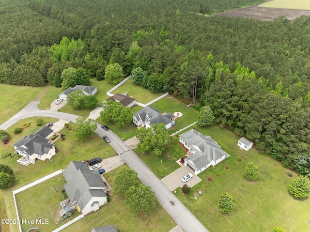 171 Adams Ln, Washington, NC 27889 - view of property location featuring a heavily wooded area